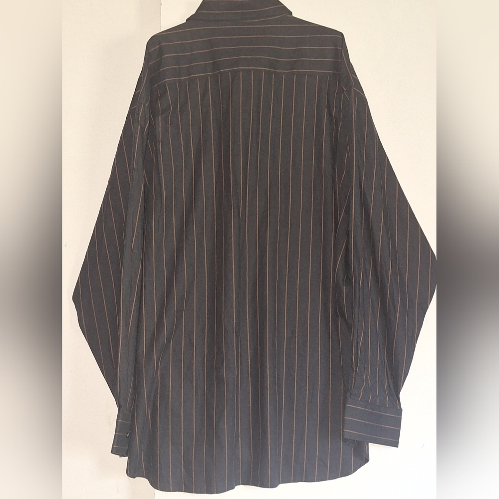 Johnston and Murphy Handcrafted Men's Button Down Long Sleeve Shirt Size XXL-NWT - Picture 7 of 9
